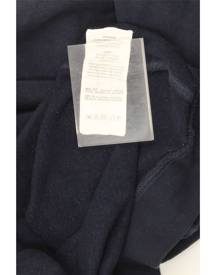 Męska bluza z grafiką Carrera, sweter 2XL, granatowa, bawełniana