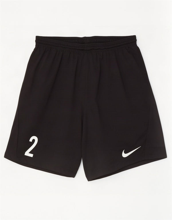 Damskie spodenki sportowe Nike Dri Fit Graphic UK 16, duże, czarne, poliestrowe