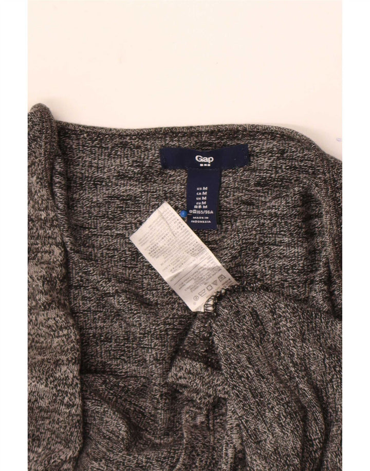 Sweter damski rozpinany Gap UK 14, średnioszary, bawełniany w cętki