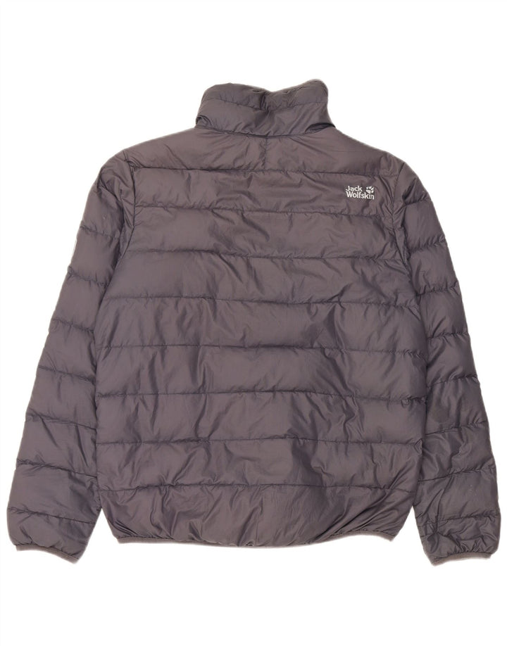 Męska ocieplana kurtka Jack Wolfskin UK 38, średnioszary poliester