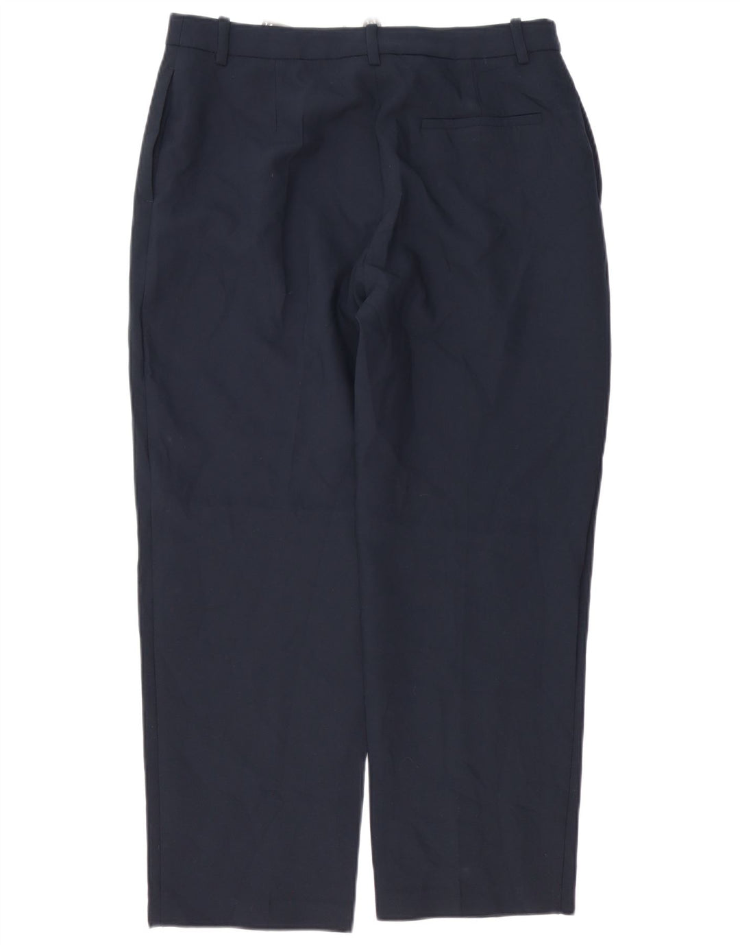 Damskie spodnie chino MARKS & SPENCER UK 14 duże W34 L27 granatowe