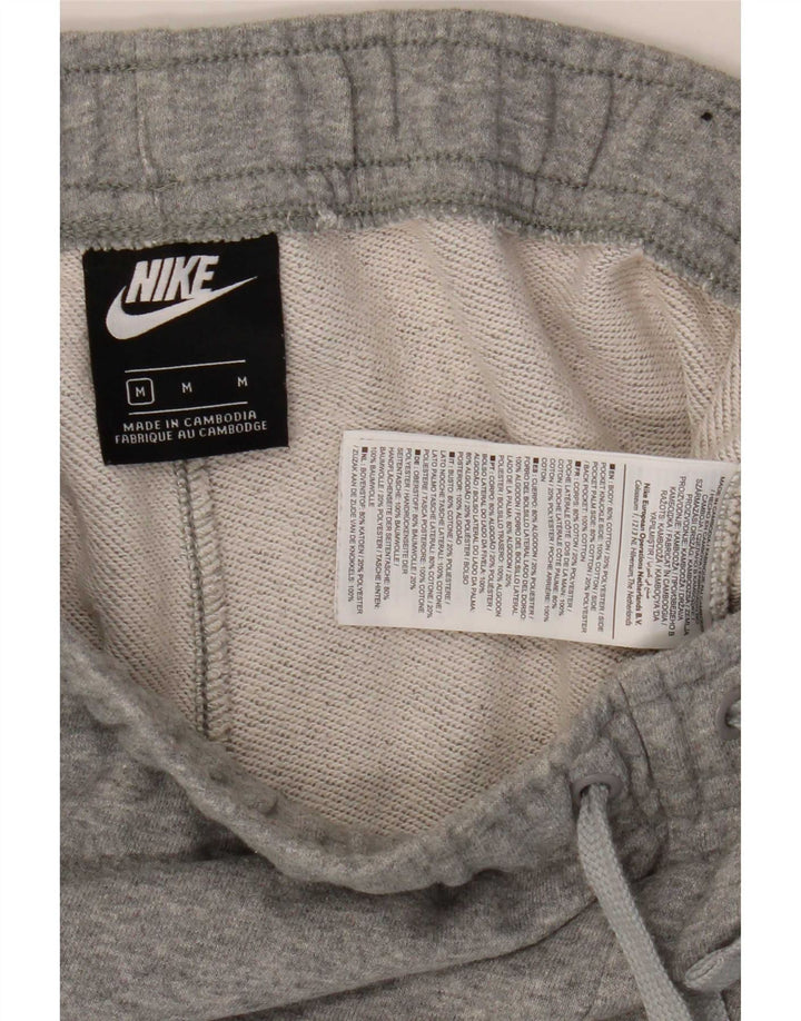 Męskie spodnie dresowe Nike Joggers Średnioszary, bawełniany nakrapiany
