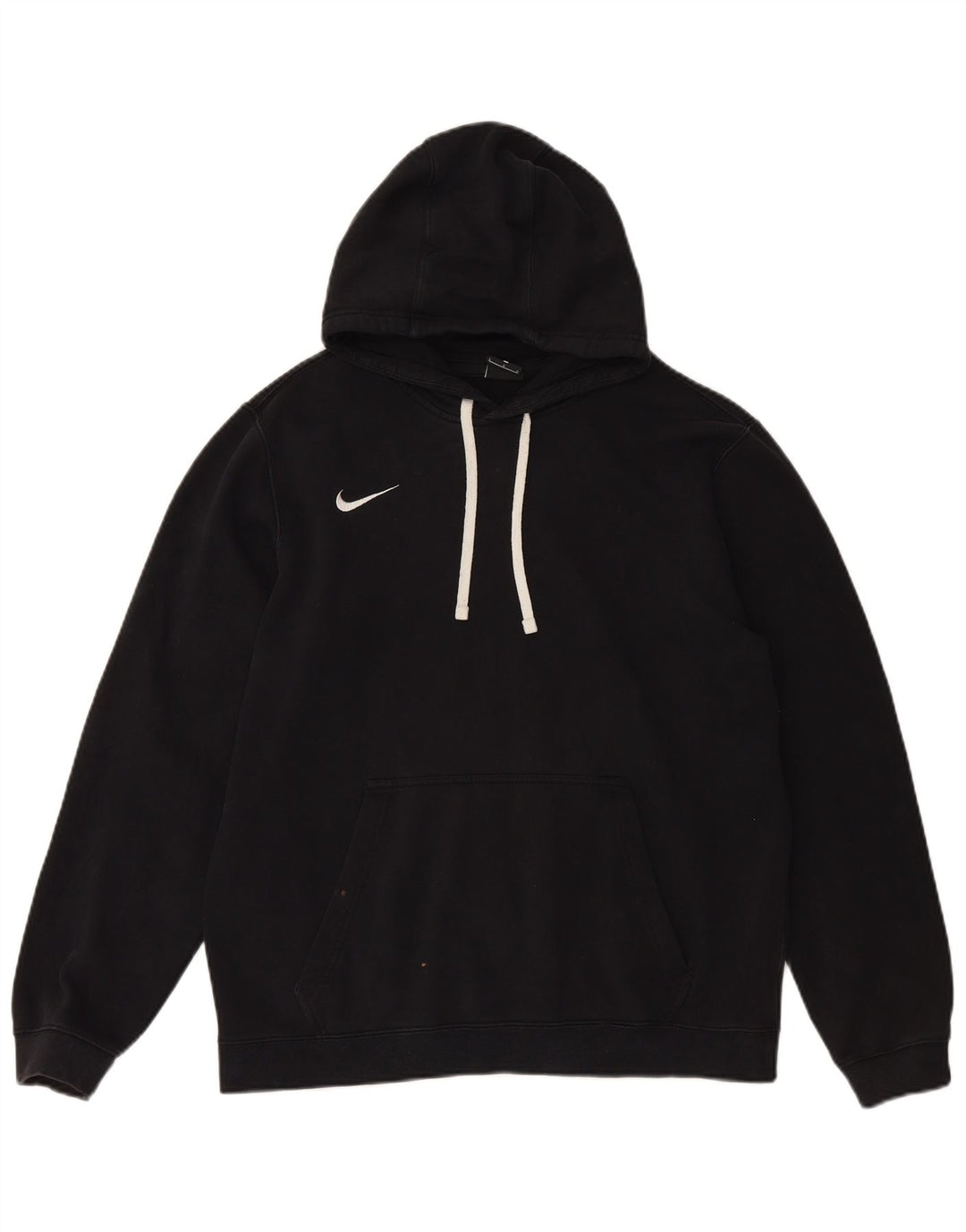 Męski sweter z kapturem NIKE, duży, czarny, bawełniany