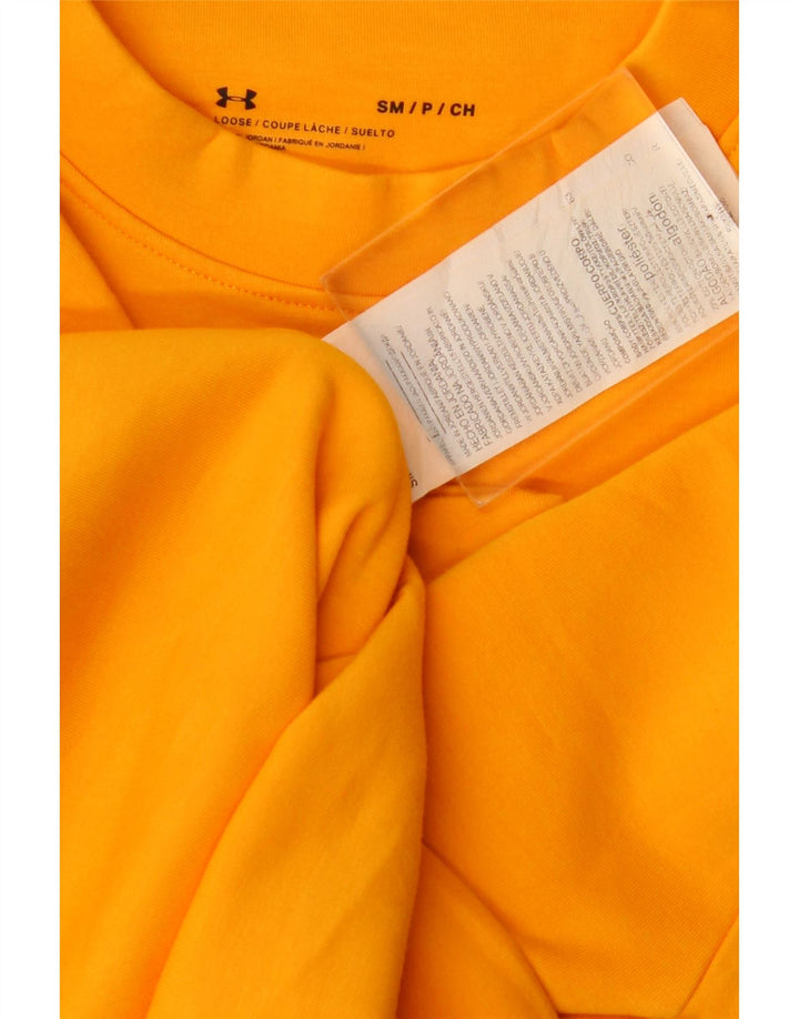 Damska bluza oversize Under Armour UK 10, mała, pomarańczowa