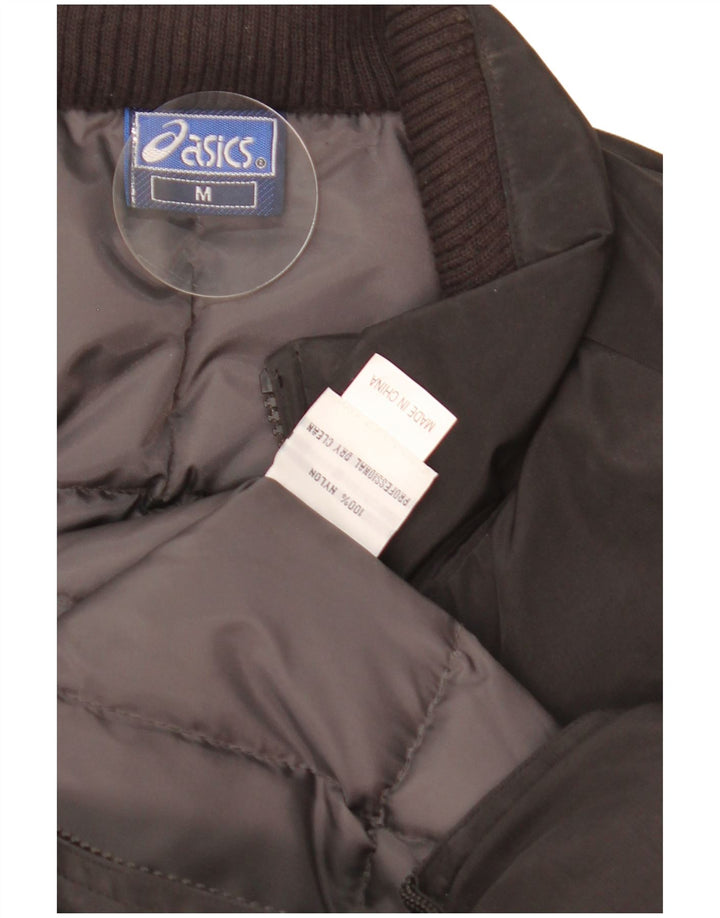 Męska ocieplana kurtka Oasis UK 38, średni czarny nylon
