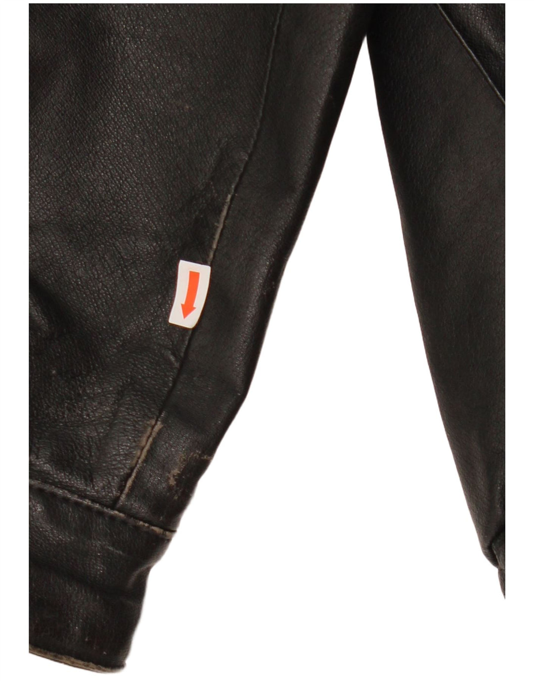 C & A Męska kurtka skórzana EU 54 2XL Czarna skóra