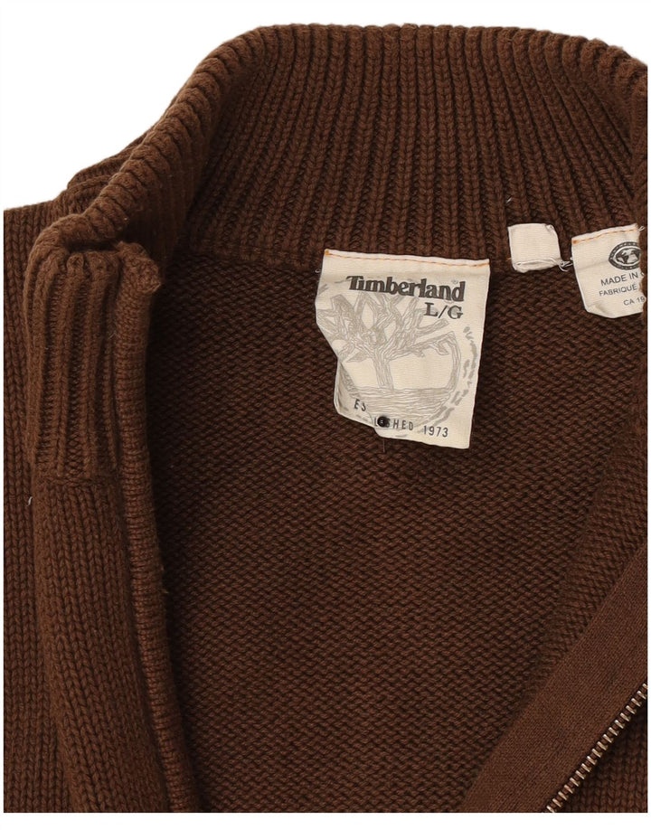 Sweter męski Timberland, duży, brązowy