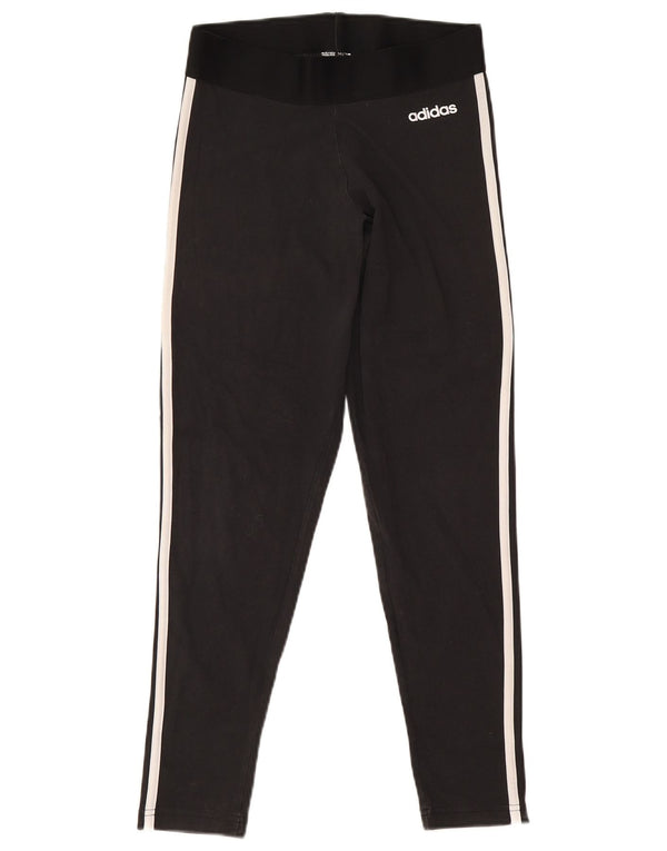 Legginsy damskie Adidas UK 12/14 Średnia czarna bawełna