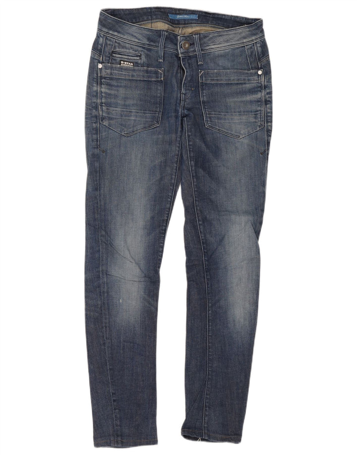 Męskie jeansy slim G-Star W29 L30 Niebieskie bawełniane