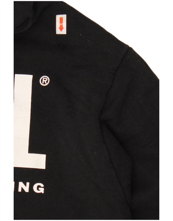 Diesel Chłopcy 11-12 Lat Czarna Bawełna