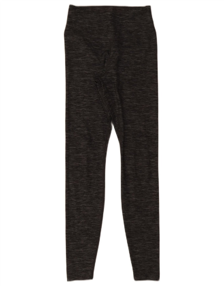 Damskie legginsy Nike Dri Fit UK 4 XS, szary, nakrapiany poliester