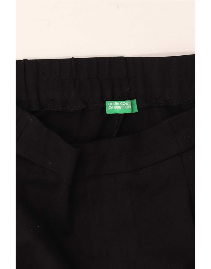 Spodnie damskie Benetton Capri W30 L22 czarne