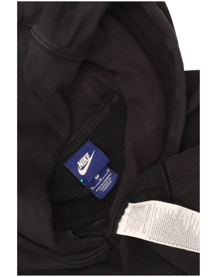 Męska bluza z kapturem Nike, średnia czarna, bawełniana