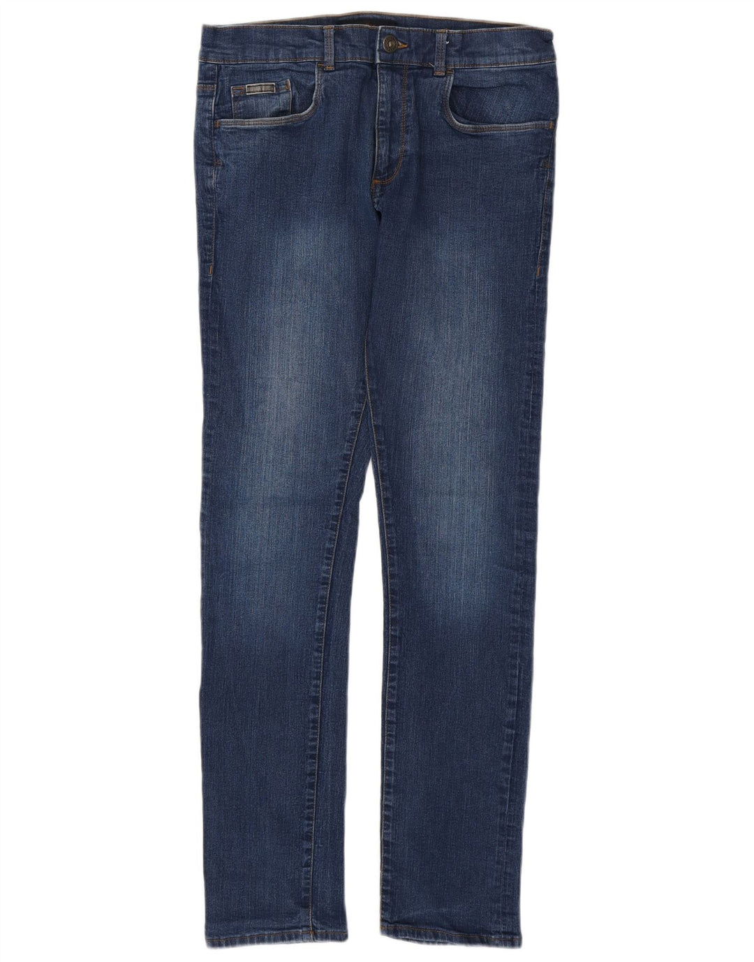 Męskie jeansy obcisłe TRUSSARDI W34 L33 niebieskie