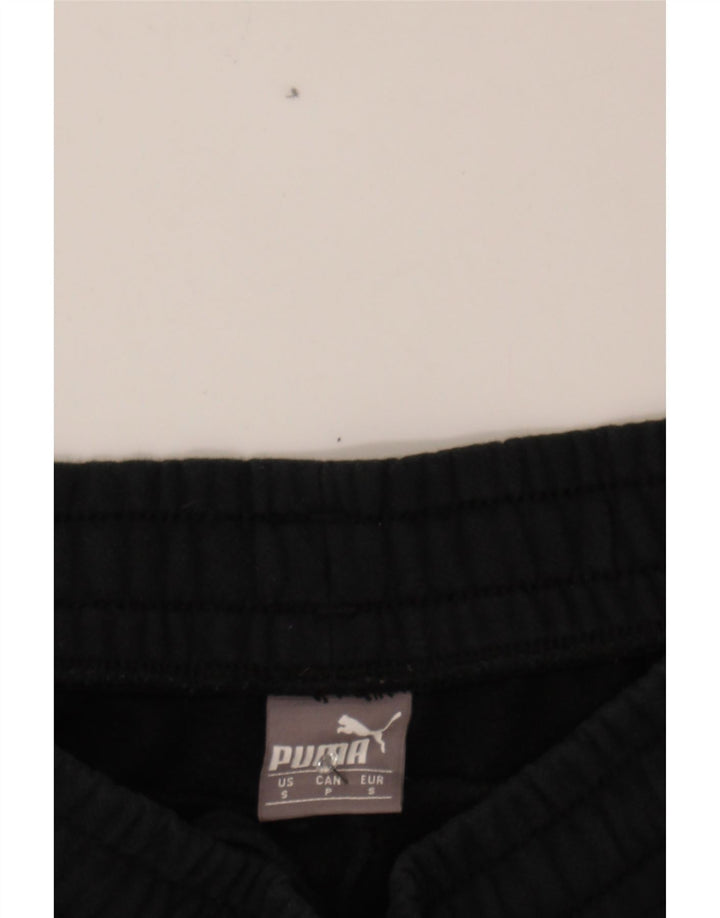 PUMA Mens Tracksuit Trousers Joggers Small  Black Cotton Vintage Puma and Second-Hand Puma from Messina Hembry 