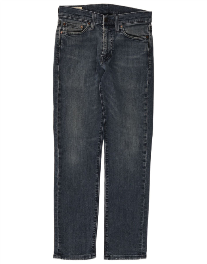 Męskie jeansy Levi's 511 Slim W30 L29 Granatowa bawełna