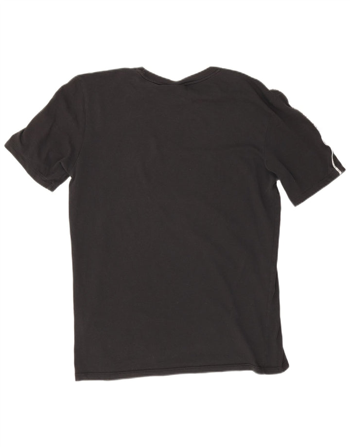 Męski T-shirt Nike o standardowym kroju, średni czarny, bawełniany