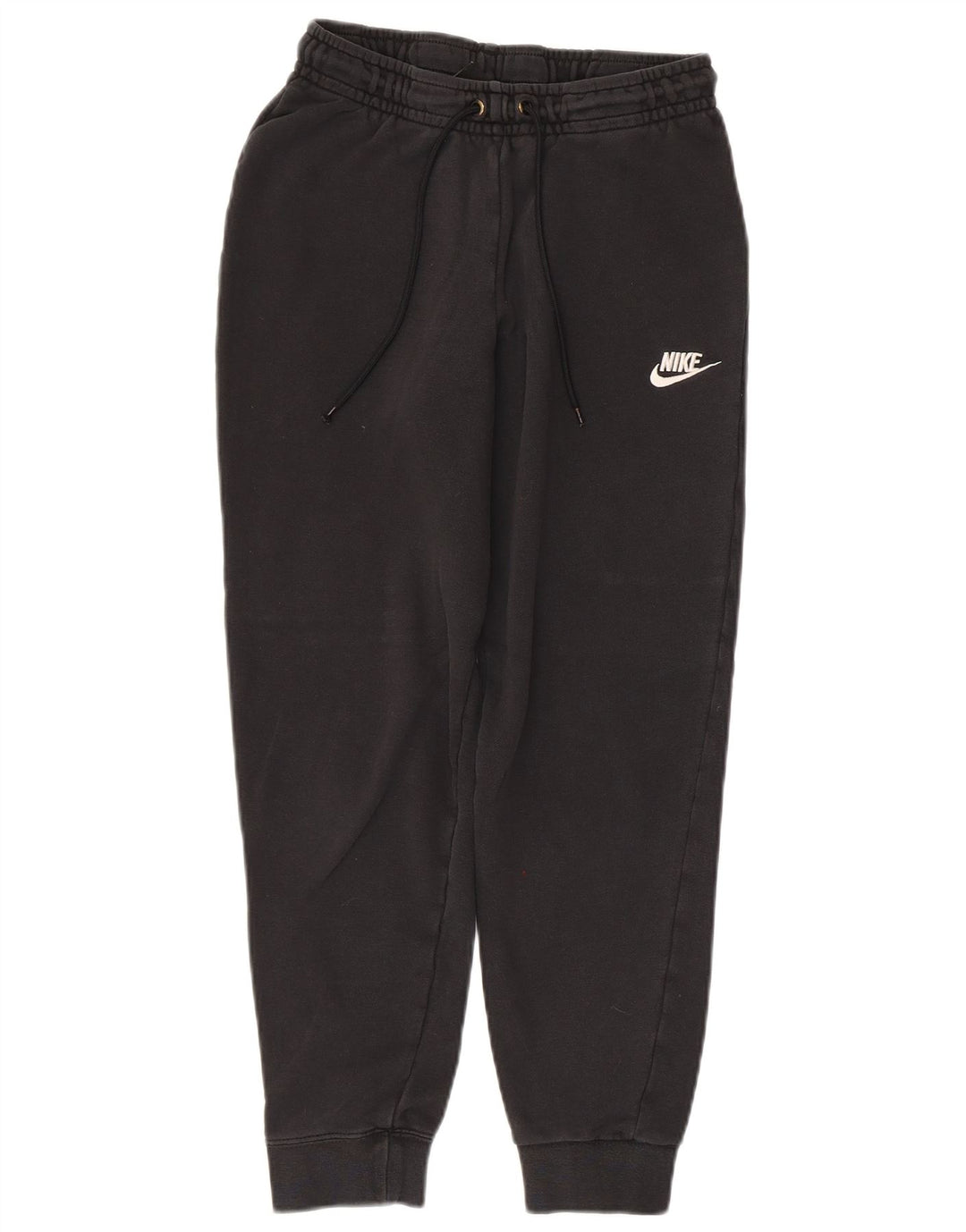 Męskie spodnie dresowe Nike Crop, joggery, małe, czarne, bawełniane
