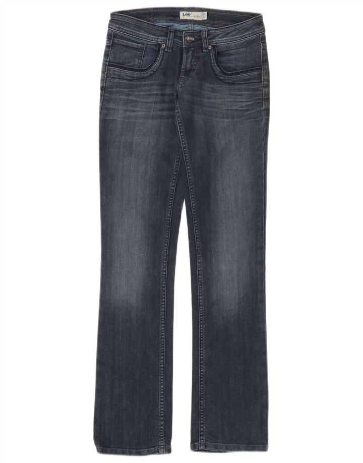 Damskie jeansy Lee Bootcut W26 L32 niebieskie