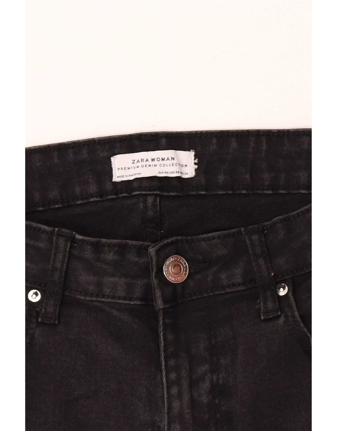 Damskie jeansy Skinny Zara EU 40 Medium W30 L27 Czarne