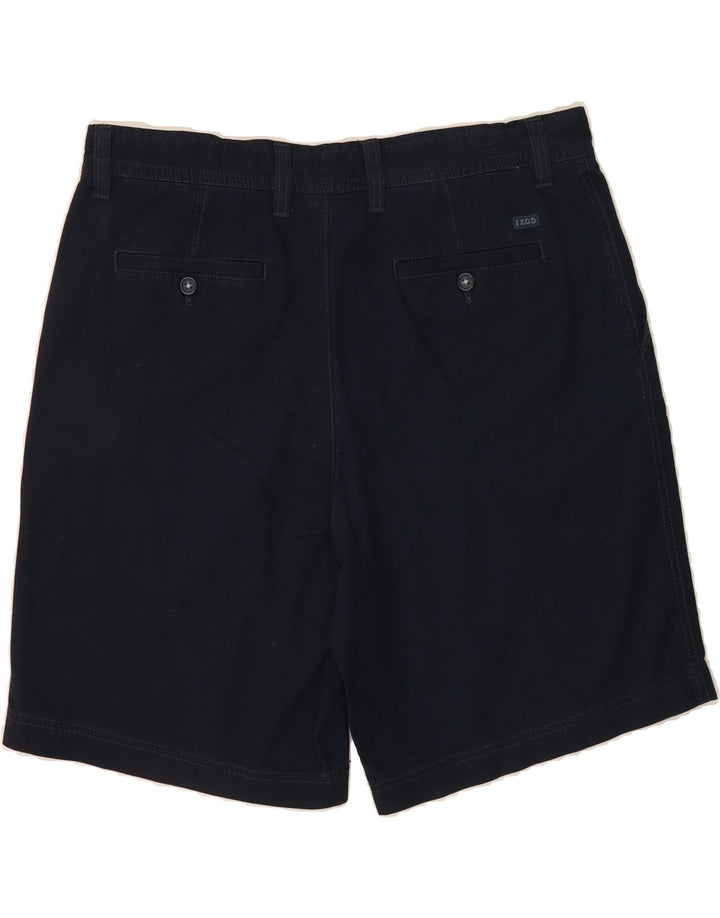 IZOD Mens Chino Shorts W36 Large  Navy Blue Cotton Vintage Izod and Second-Hand Izod from Messina Hembry 
