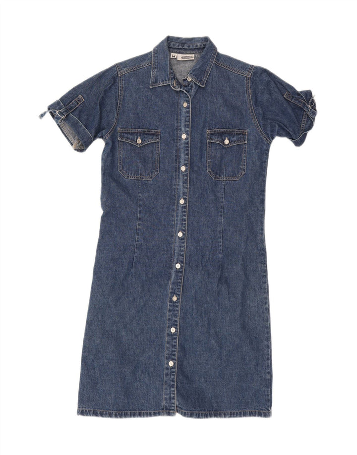 STOOKER Womens Denim Dress UK 14 Medium Blue Cotton Vintage Stooker and Second-Hand Stooker from Messina Hembry 
