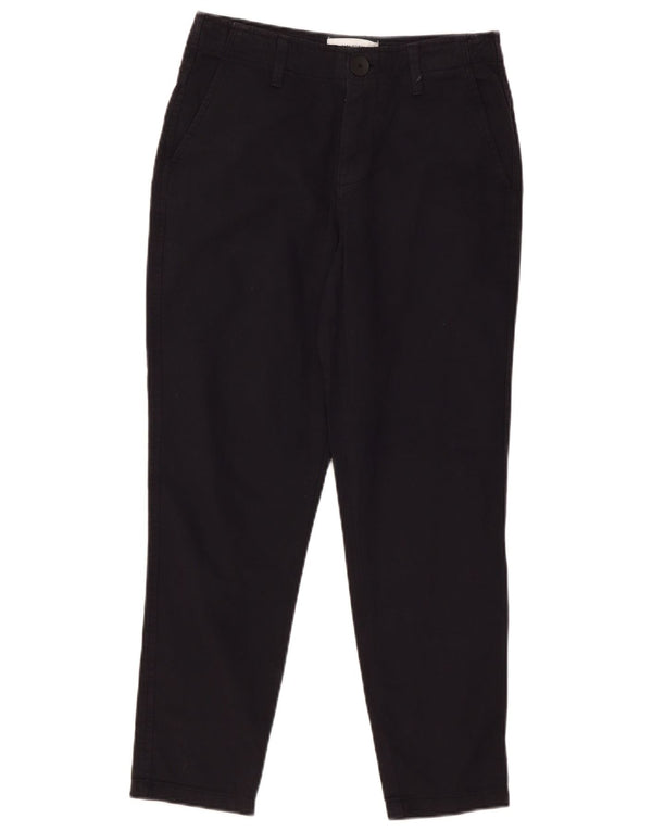 Spodnie damskie Zara Slim Chino EU 36 Small W26 L27 Granatowa bawełna
