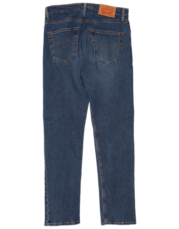 Męskie jeansy Levi's 502 Tapered W32 L32 Niebieskie bawełniane