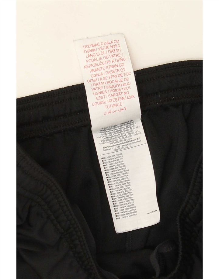 Chłopięce spodnie dresowe Nike Dri Fit na 12-13 lat, duże, czarne, poliestrowe