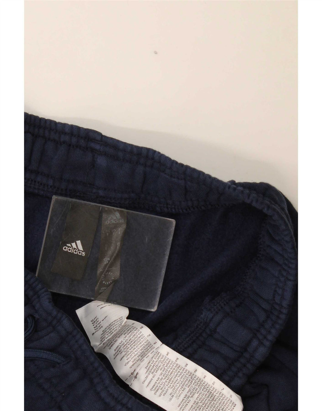 Adidas Męskie Spodnie Dresowe Joggery Małe Granatowe Poliester