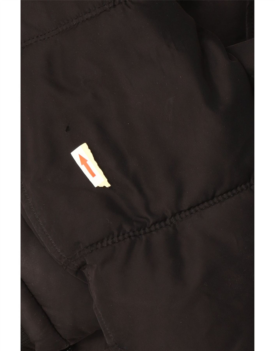 Męski ocieplany płaszcz z kapturem Zara UK 36, mały, czarny poliester