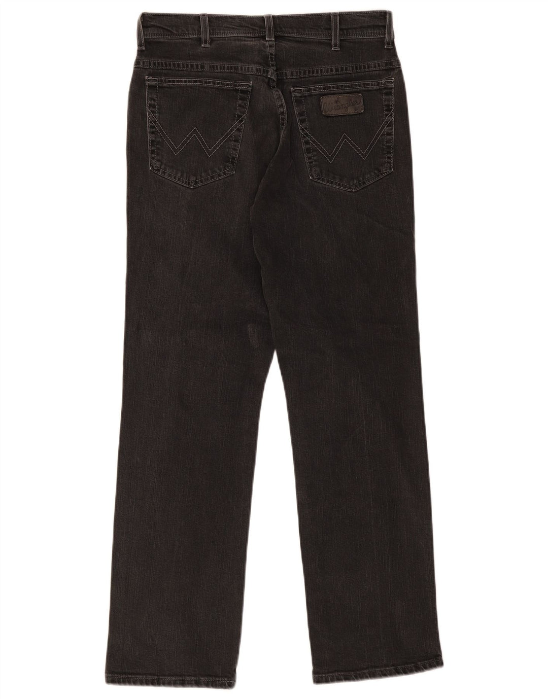 Męskie jeansy Wrangler Texas Stretch Straight W32 L30 Czarna bawełna