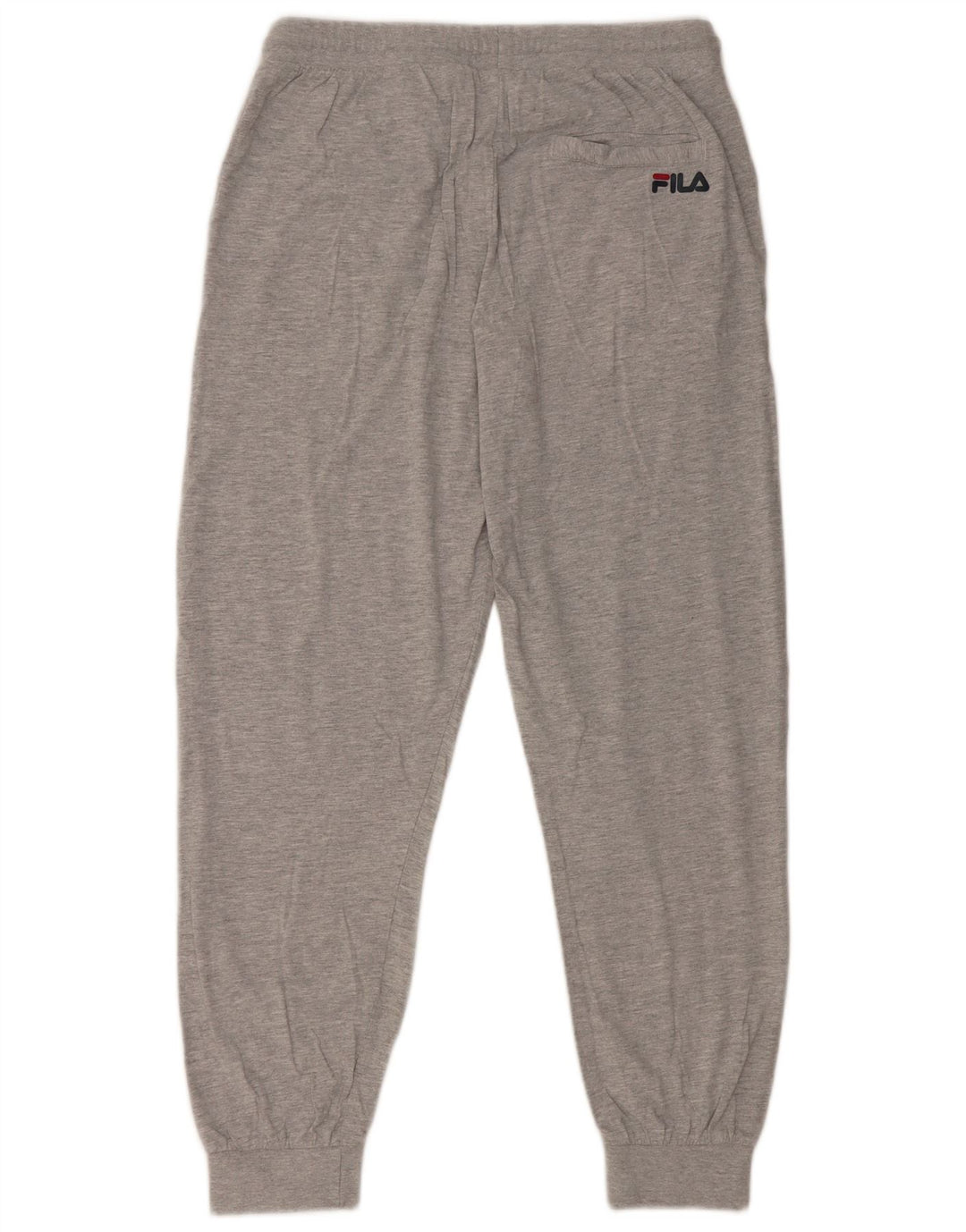 Męskie spodnie dresowe Fila Joggers, duże, szare, bawełniane