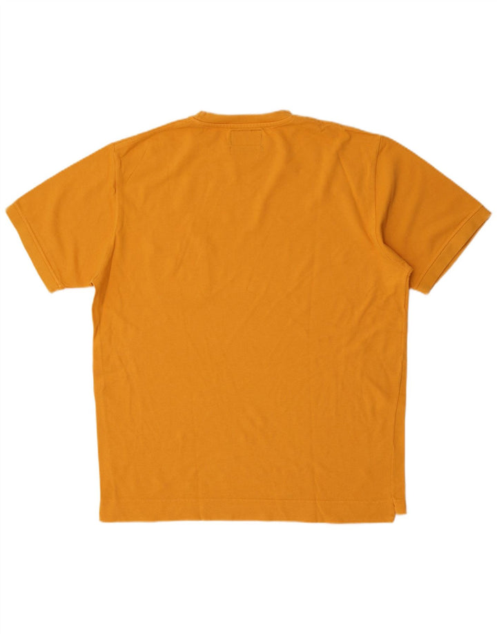 T-shirt męski Henri Lloyd, średni żółty bawełniany