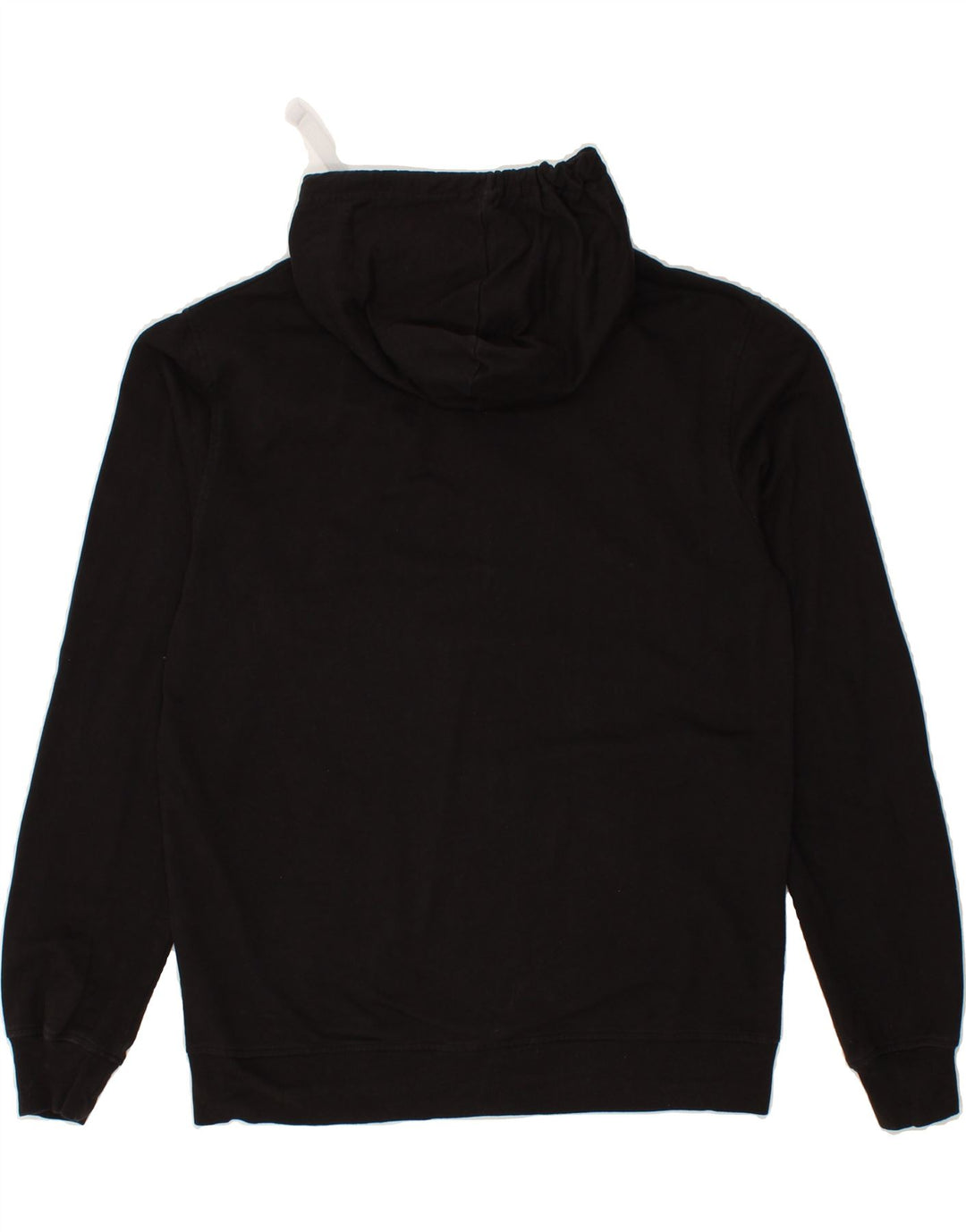 LOTTO Mens Zip Hoodie Sweater Medium Black Cotton Vintage Lotto and Second-Hand Lotto from Messina Hembry 