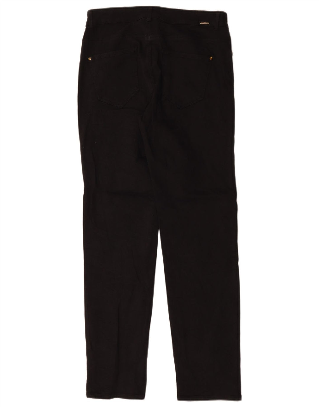 Damskie proste dżinsy Zara EU 40 Medium W30 L30 Czarna bawełna