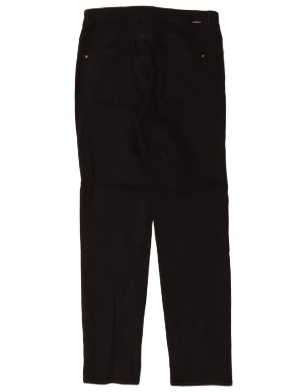 Damskie proste dżinsy Zara EU 40 Medium W30 L30 Czarna bawełna