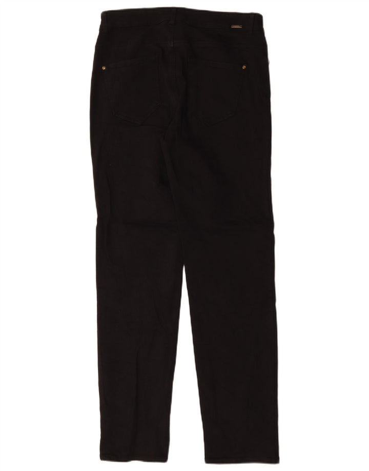 Damskie proste dżinsy Zara EU 40 Medium W30 L30 Czarna bawełna