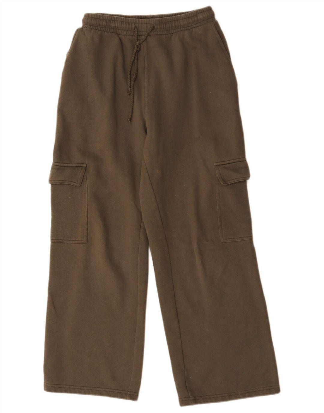 Damskie spodnie dresowe Zara Cargo UK 12, średnia bawełna khaki