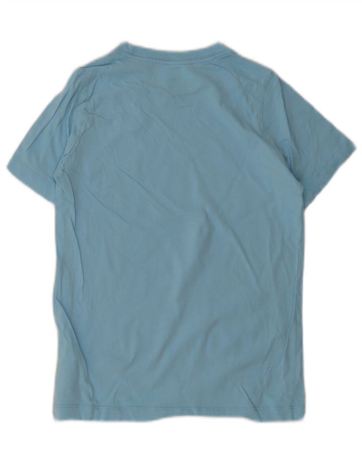 T-shirt chłopięcy Nike w wieku 10–11 lat, średni niebieski, bawełniany