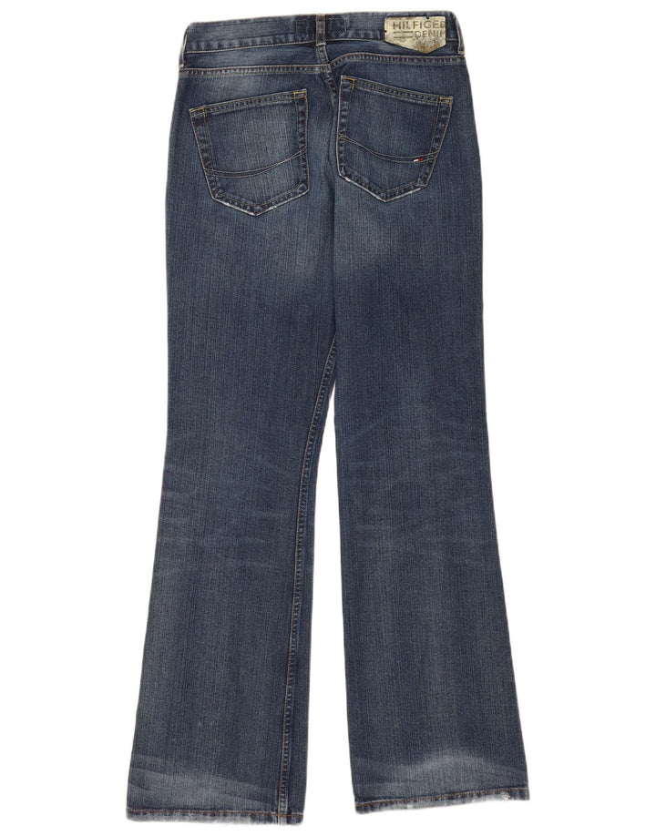 Damskie dżinsy Tommy Hilfiger Hipster Flared W30 L34 Niebieska bawełna