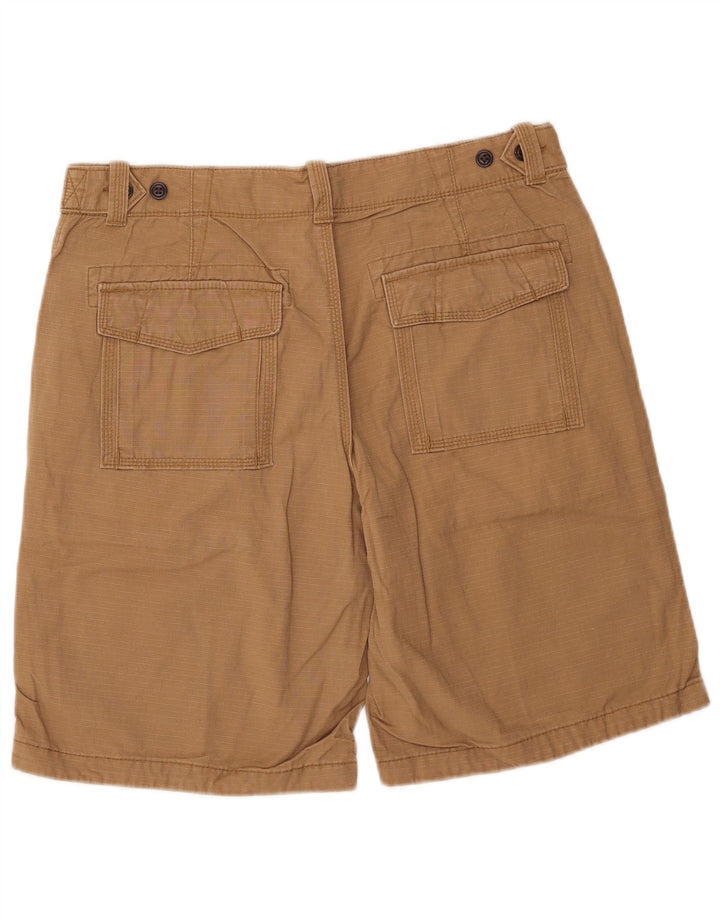 Męskie spodenki chino EDDIE BAUER W34 duże, beżowe, bawełniane