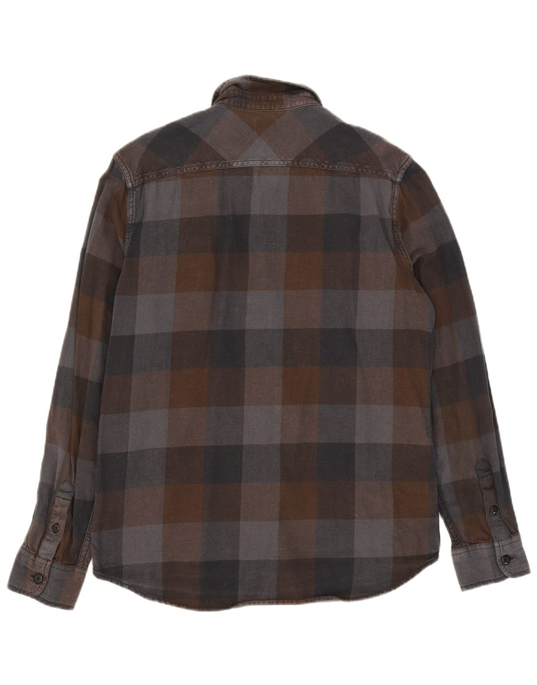 Męska koszula flanelowa Vans o dopasowanym kroju, średniej wielkości, wielokolorowa, bawełniana w kratkę