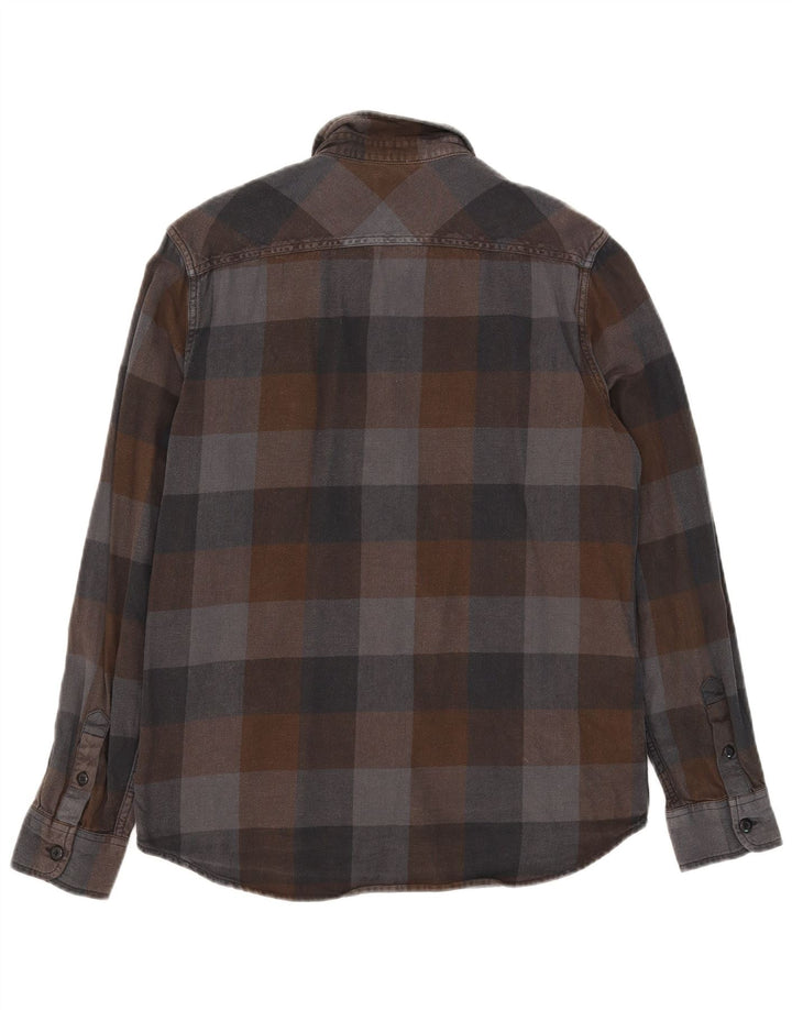 Męska koszula flanelowa Vans o dopasowanym kroju, średniej wielkości, wielokolorowa, bawełniana w kratkę