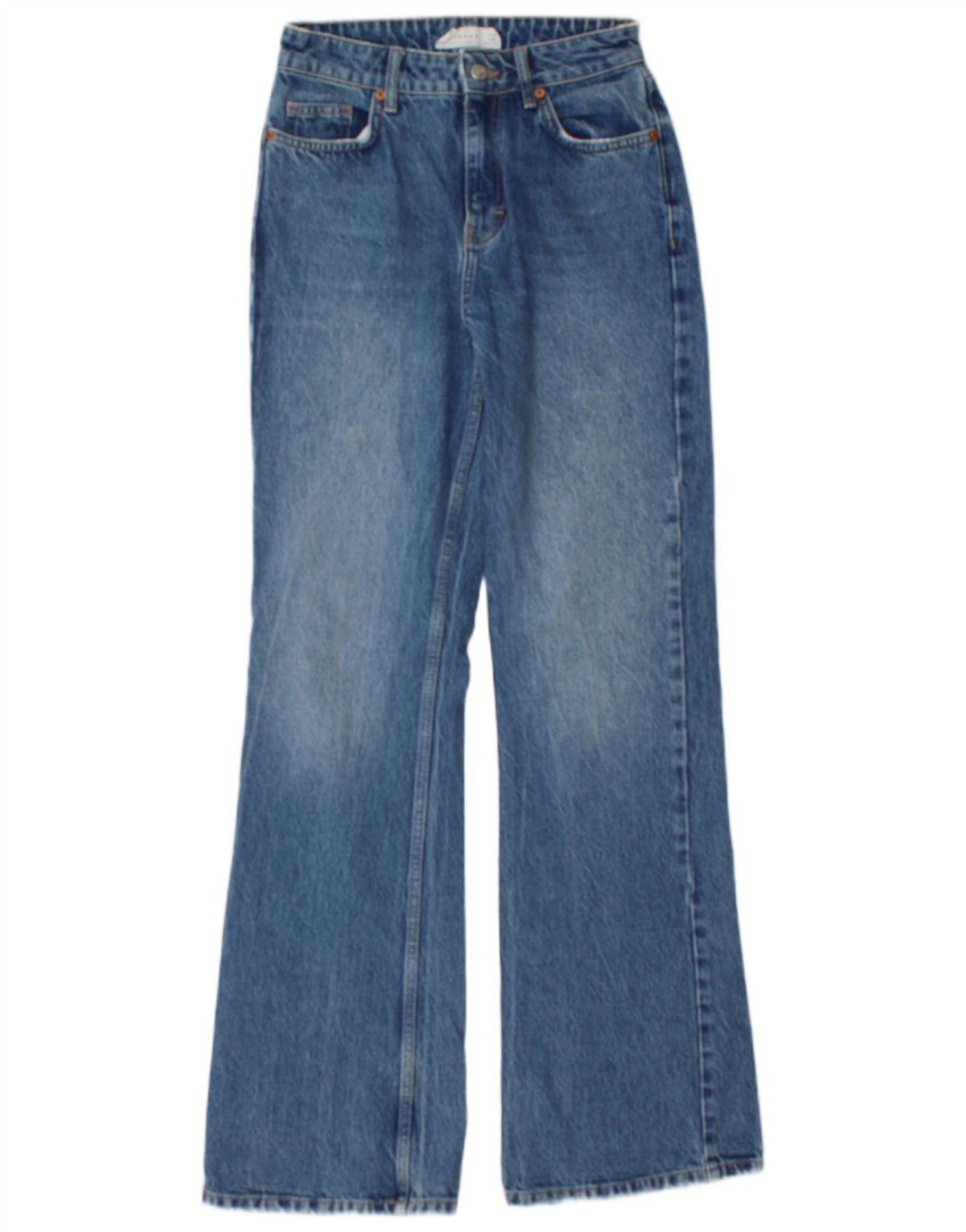 Damskie jeansy Bootcut TOPSHOP W26 L32 Niebieskie, bawełniane