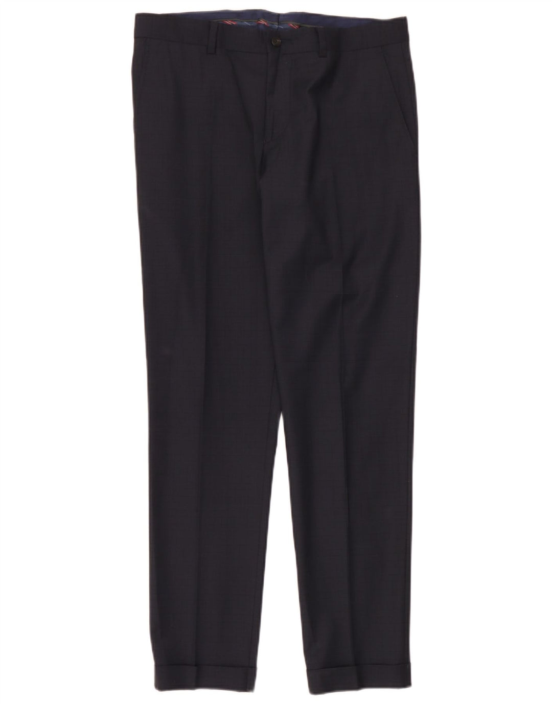 Spodnie męskie Zara Slim Chino EU 40 Medium W31 L30 Granatowe