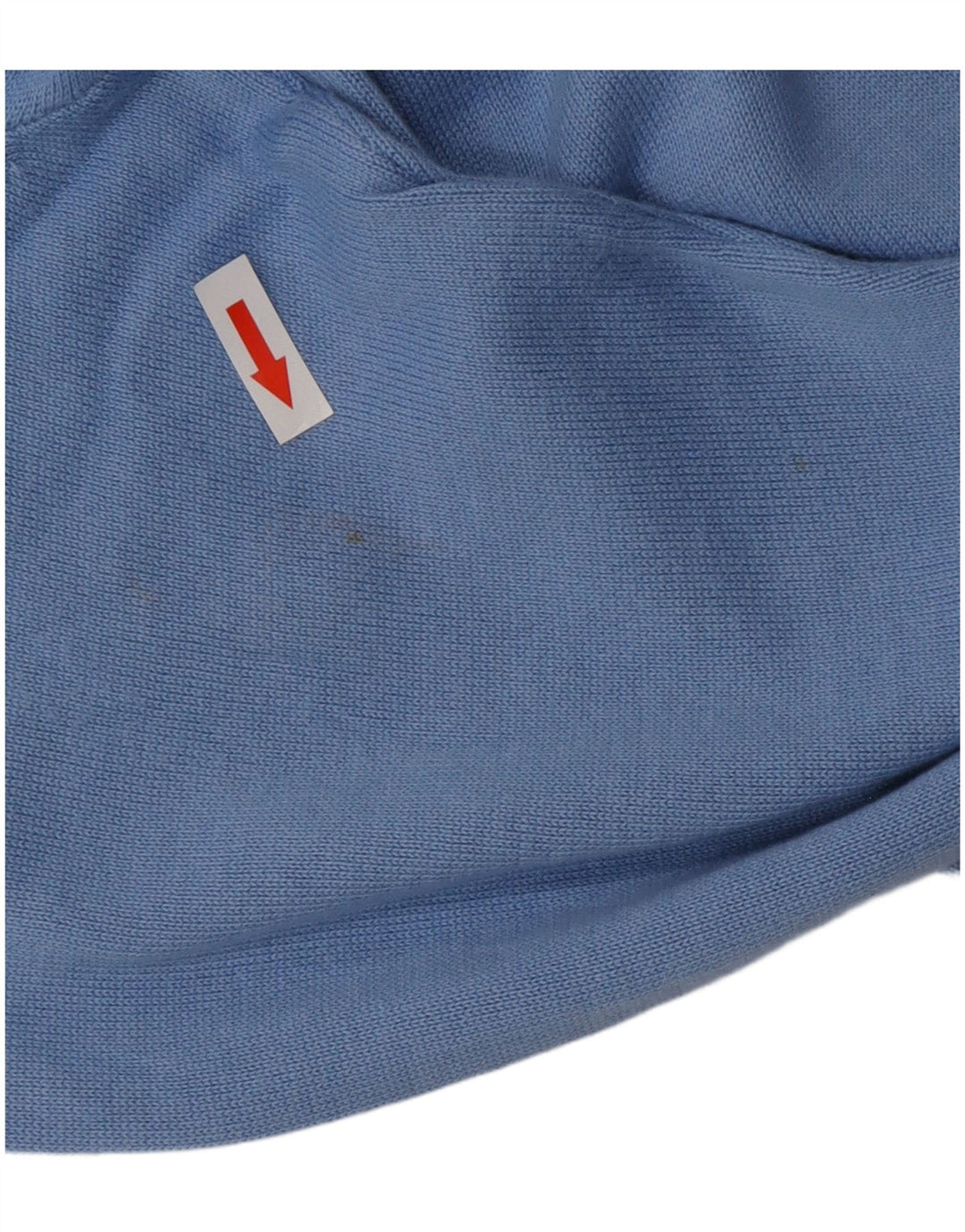 Męski sweter z okrągłym dekoltem TOMMY HILFIGER w kolorze średnioniebieskim