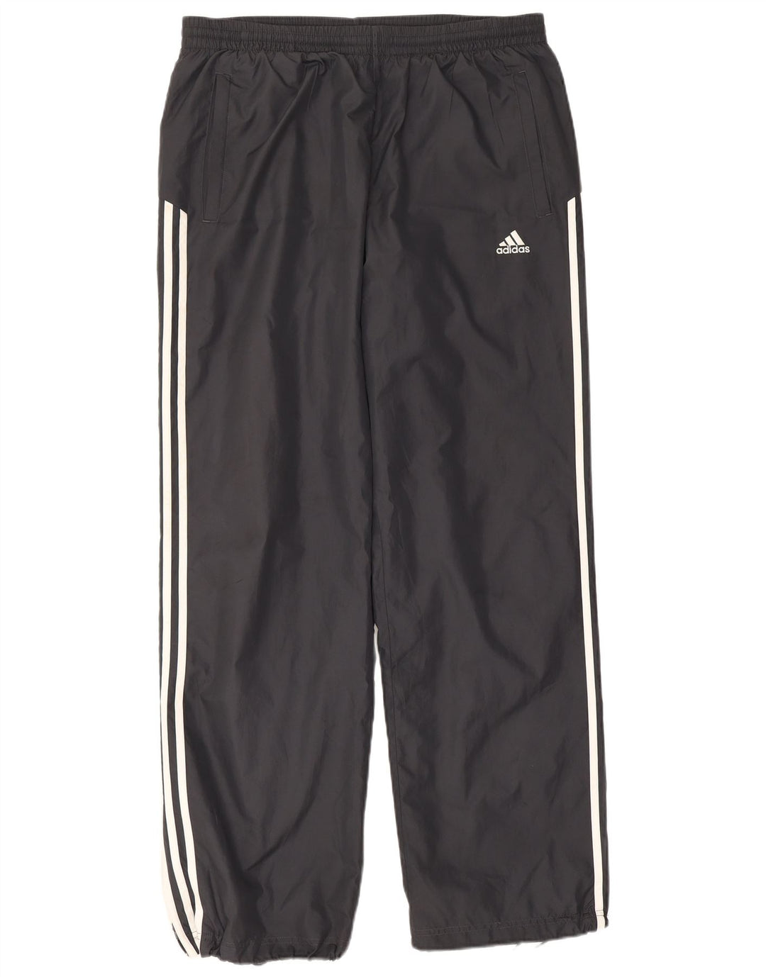 Męskie spodnie dresowe ADIDAS UK 46/48 XL, czarny poliester