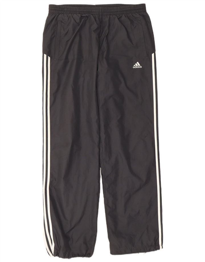 Męskie spodnie dresowe ADIDAS UK 46/48 XL, czarny poliester