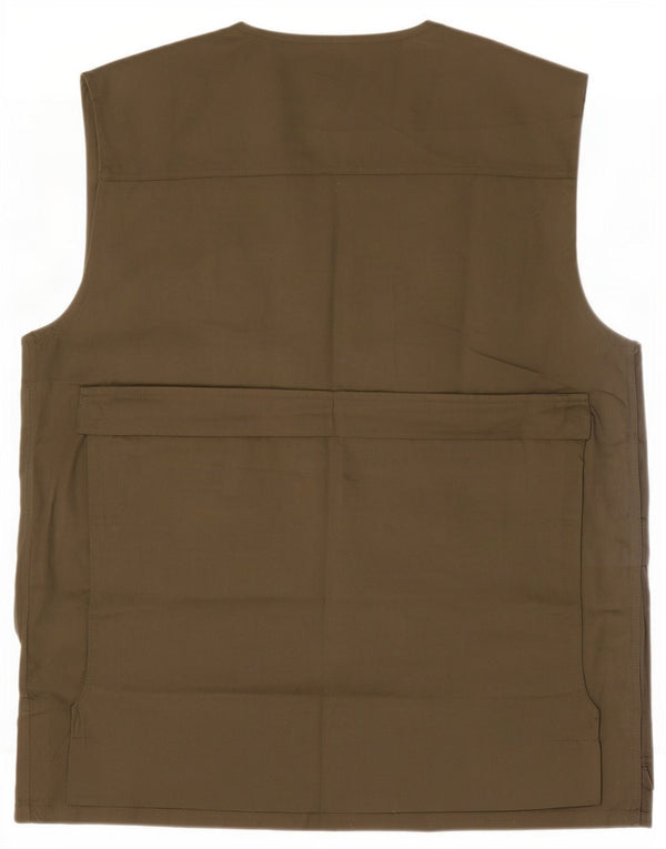 Męska kamizelka użytkowa w stylu vintage IT 52 XL Khaki, poliester